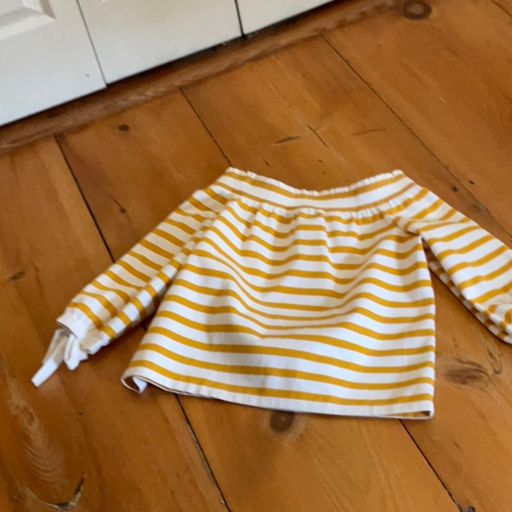 J Crew Off-shoulder Blouse